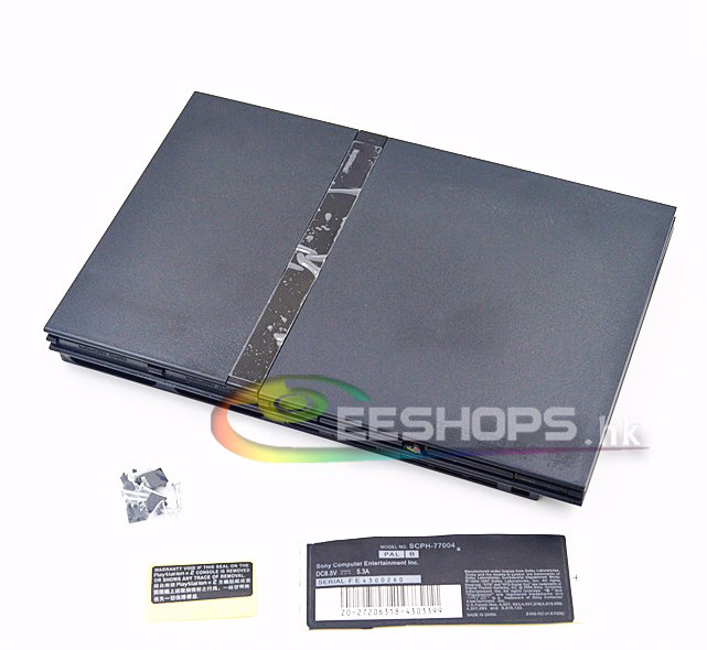 Cheap New Complete Outer Shell Housing Case Enclosure + Screws + Paster for Sony PS2 70000 SCPH-75001 77001 70012 Game Console Replacement Parts