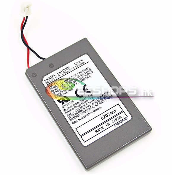 Genuine Internal Rechargeable Battery Pack Li-ion Batteries LIP1359 for Sony PS3 DualShock 3 Controller Replacement Part 610mAh